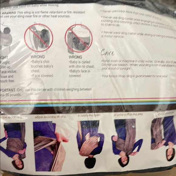 Maya Kids Sling Bag - Blue and Black - Picture 5 of 5